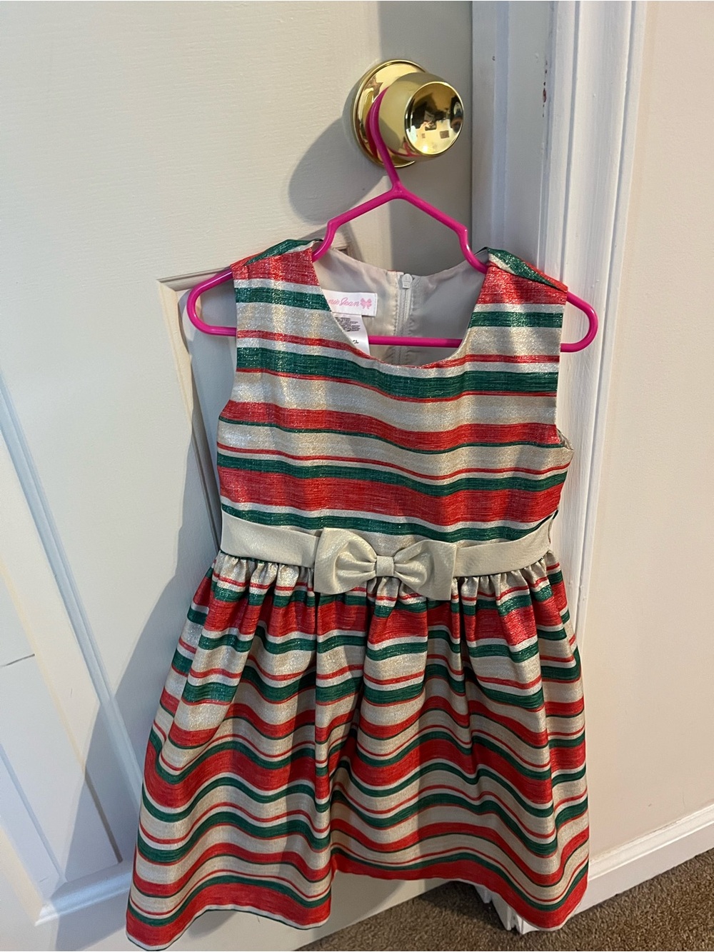 Bonnie Jean Christmas Dress -Girls Size 5